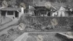 Tribal village - Log, colour and B&W - Image 2