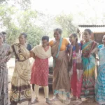 A Cultural Event or Gathering in Tribal Area - Log, colour and B&W