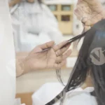 Cutting Hairs - Log, colour and B&W