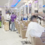 Salon - Log, colour and B&W