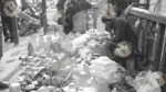 Selling Items on a Street - Log, colour and B&W - Image 2