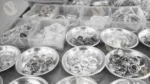 Street Vendor Display of Rings and Bangles - Log, colour and B&W - Image 2