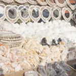 Seashells and Shell-based Crafts, and Mirrors - Log, colour and B&W