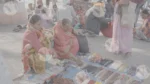 Women Buying Locket (Mala) in Haridwar - Log, colour and B&W - Image 3