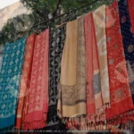 Colorful Scarves or Stoles - Log, colour and B&W