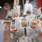 Earrings - Log, colour and B&W