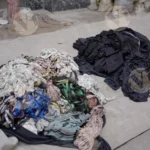 Pieces of Cloth - Log, colour and B&W