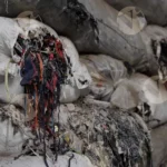 Bales of Cotton Rags - Log, colour and B&W