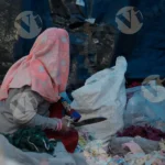 Shorting Pieces of Clothe - Log, colour and B&W