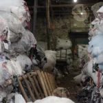 Textile Waste - Log, colour and B&W