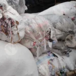 Waste Textile - Log, colour and B&W