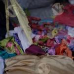 Sorting out Pieces of Cloth - Log, colour and B&W