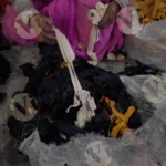 Depicting the Sorting or Handling of Textiles - Log, colour and B&W