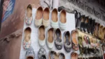 Girls Shoe (Jutti) - Log, colour and B&W