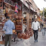 Jaipur Market (Bags & Shoes) - Log, colour and B&W