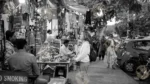 People are Walking in Jaipur Market - Log, colour and B&W - Image 2