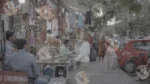 People are Walking in Jaipur Market - Log, colour and B&W - Image 3