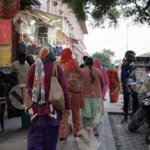 Jaipur Market - Log, colour and B&W