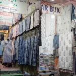 Clothes in a Shop - Log, colour and B&W