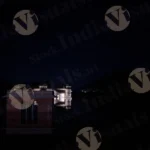 Jal Mahal in Night - Log, colour and B&W