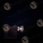 Jal Mahal Night View - Log, colour and B&W