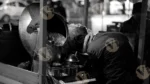 Selling Chole Kulche in Street - Log, colour and B&W - Image 2