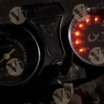Electric Rickshaw Speedometer View - Log, colour and B&W