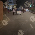 Front View of a Travelling Car - Log, colour and B&W