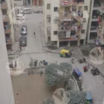 Aerial view of a Residential Area - Log, colour and B&W