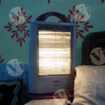 Room Heater - Log, colour and B&W