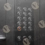 Lift (Elevator)Button - Log, colour and B&W