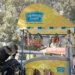 Ice Cream Seller - Log, colour and B&W