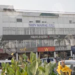 Commercial Complex Building in Connaught Place - Log, colour and B&W