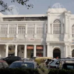Connaught place Building - Log, colour and B&W