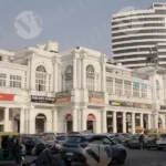 Connaught place New Delhi - Log, colour and B&W