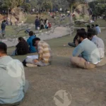 Central park Connaught Place - Log, colour and B&W