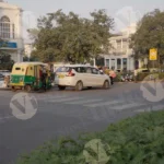 Zebra Crossing road - Log, colour and B&W