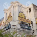 Connaught place comercial Building - Log, colour and B&W