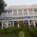 Connaught Place Building - Log, colour and B&W