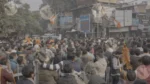 Political Rally on Road (BJP) - Log, colour and B&W - Image 3