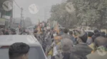 People are at a Political Rally (BJP) - Log, colour and B&W - Image 3