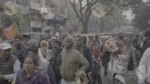 People are in a Rally (Political) - Log, colour and B&W - Image 3