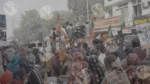 Crowd In a BJP Rally - Log, colour and B&W - Image 3