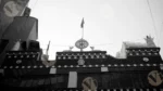 Buddhist Monastery Majnu ka Tila - Log, colour and B&W - Image 2