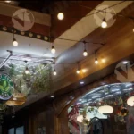 Lighting in a Restaurant - Log, colour and B&W