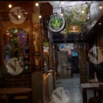 Restaurant in Majnu ka Tila - Log, colour and B&W