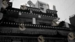 Tibetan Monastery in Majnu ka Tila - Log, colour and B&W - Image 2