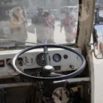Auto Rickshaw Steering - Log, colour and B&W