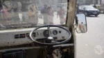 Auto Rickshaw Steering - Log, colour and B&W