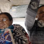 People Traveling in Local Transport - Log, colour and B&W